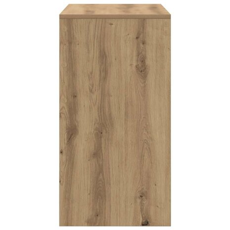Bureau Artisan Eiken 70x40x76 cm Gelaagd Hout 4