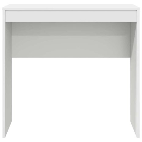 Bureau Wit 80x40x76 cm Gemaakt van Hout 3