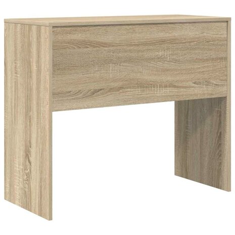Bureau in Sonoma Eiken 90x40x76 cm Gelaagd Hout 5