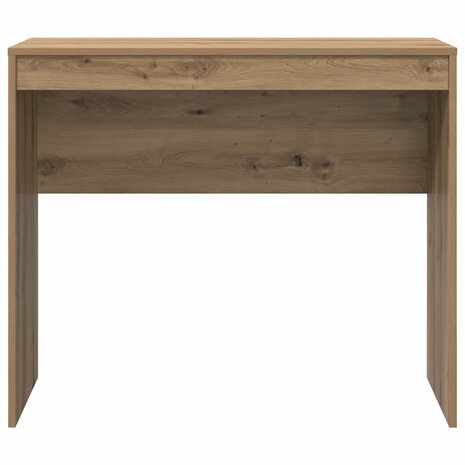 Bureau Artisan Eiken 90x40x76 cm Samengesteld Hout 3