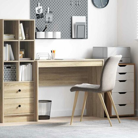 Bureau Sonoma Eik 100x40x76 cm Geïntegreerd Hout 1