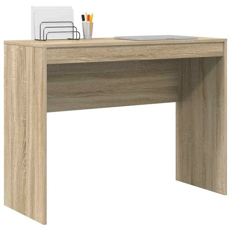 Bureau Sonoma Eik 100x40x76 cm Geïntegreerd Hout 2