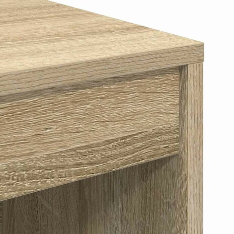 Bureau Sonoma Eik 100x40x76 cm Geïntegreerd Hout 6