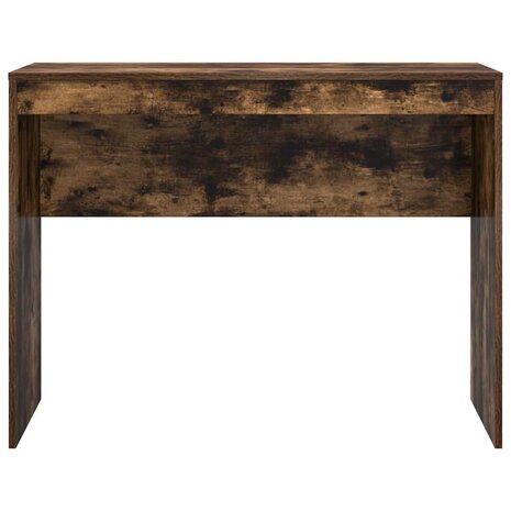 Bureau Gekookt Eiken 100x40x76 cm Gelaagd Hout 3