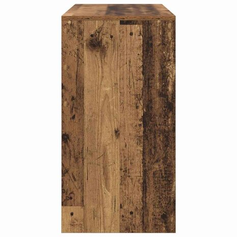 Bureau van Gerecycled Hout 100x40x76 cm 4