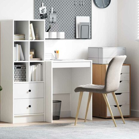 Bureau Wit 60x50x76 cm Spaanderplaat 1