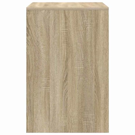 Bureau Sonoma Eiken 60x50x76 cm Geengineerd Hout 4