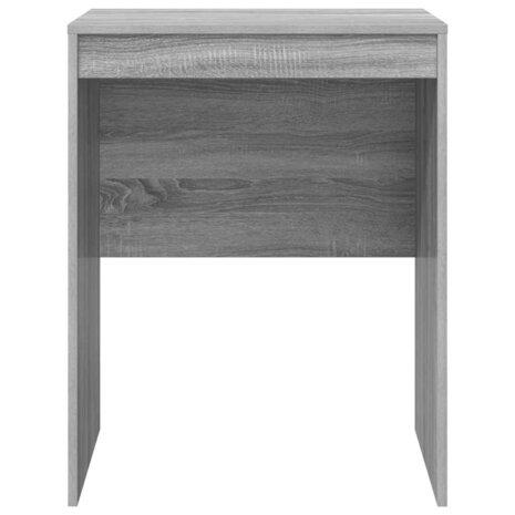 Bureau Grijs Sonoma 60x50x76 cm Gelaagd Hout 3