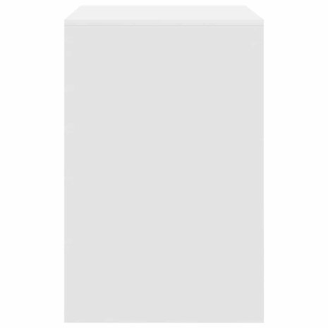 Bureau Wit 70x50x76 cm Geengineerd Hout 4