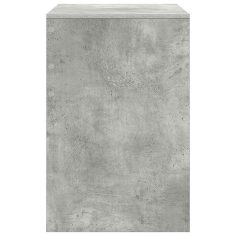 Bureau Betongrijs 70x50x76 cm Gelaagd Hout 4
