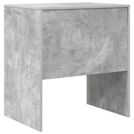 Bureau Betongrijs 70x50x76 cm Gelaagd Hout 5
