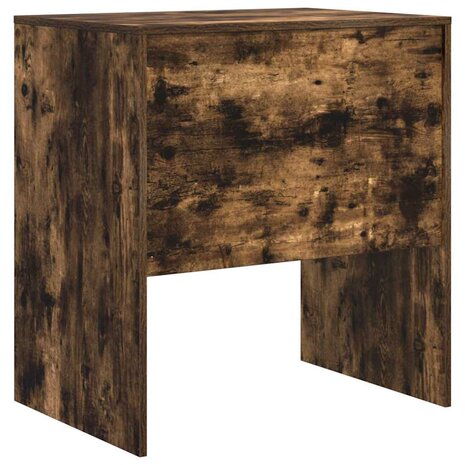 Bureau Gerookt Eiken 70x50x76 cm Gelaagd Hout 5