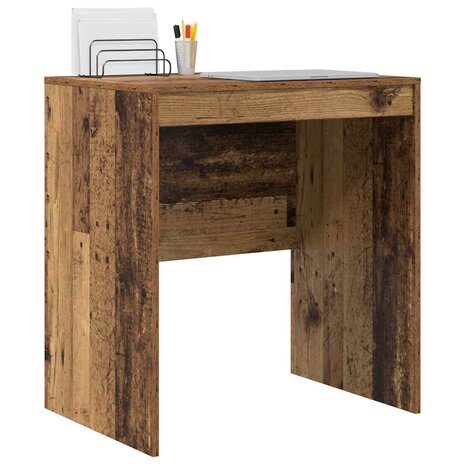 Bureau van Oud Hout 70x50x76 cm Gelaagd Hout 2