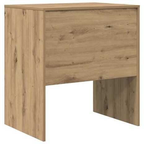 Bureau Artisan Eiken 70x50x76 cm Gelaagd Hout 5