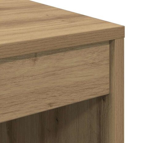 Bureau Artisan Eiken 70x50x76 cm Gelaagd Hout 6