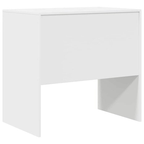 Bureau Wit 80x50x76 cm Kunststof Hout 5