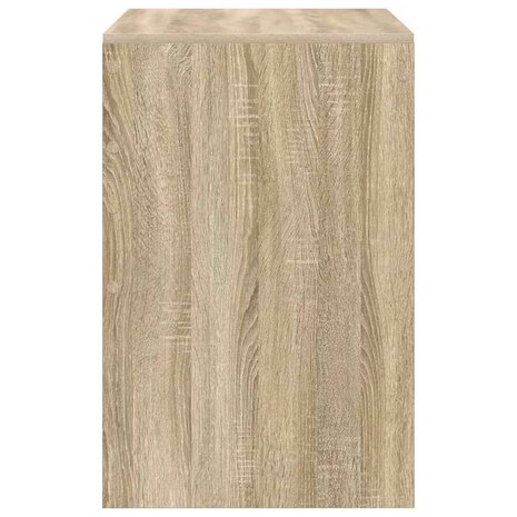 Bureau Sonoma Eik 80x50x76 cm Hout 4