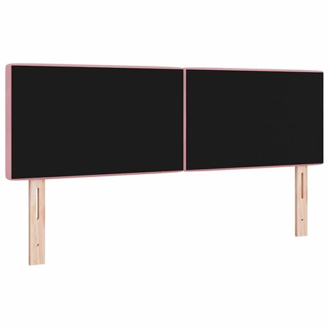 LED Hoofdeinde met Kristalknop Roze 80 cm Velvet 6
