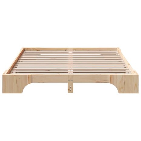 Bedframe 150x200 cm van Massief Grenenhout 5