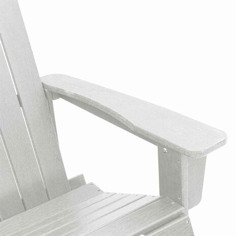 Adirondack Schommelstoel Wit 73,5x92x90 cm HDPE 6