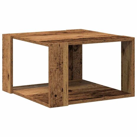 Salontafel Oud Hout 51.5x51.5x30 cm Hout 6