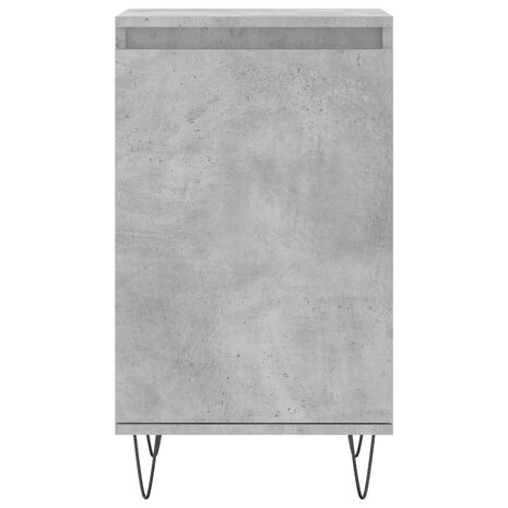 Dressoir 40x35x70 cm bewerkt hout betongrijs 5