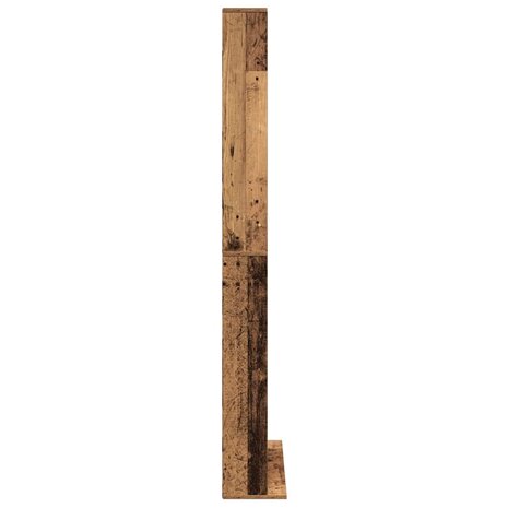 CD-kast 101x23x177,5 cm bewerkt hout oud houtkleurig 6