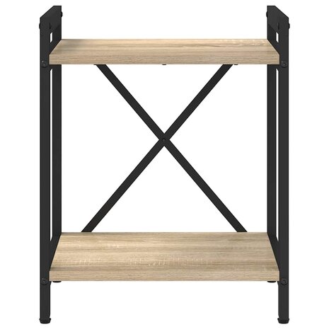 Boekenkast Sonoma eiken 40 x 30 x 48.5 cm Bewerkt hout 4