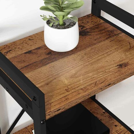 Boekenkast Oud hout 40 x 30 x 48.5 cm Bewerkt hout 3