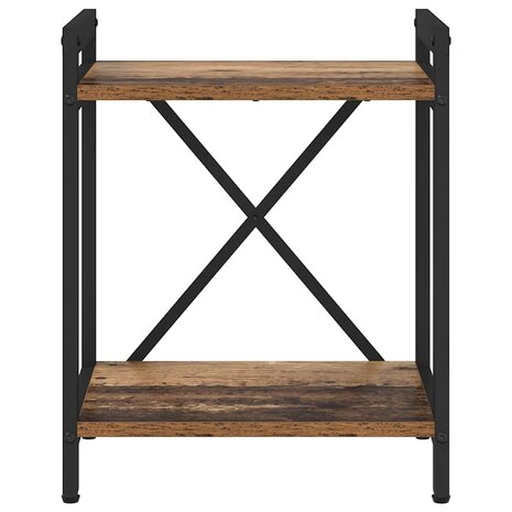 Boekenkast Oud hout 40 x 30 x 48.5 cm Bewerkt hout 4