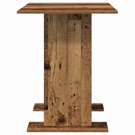 Eettafel 110x60x75 cm bewerkt hout oud houtkleurig 5