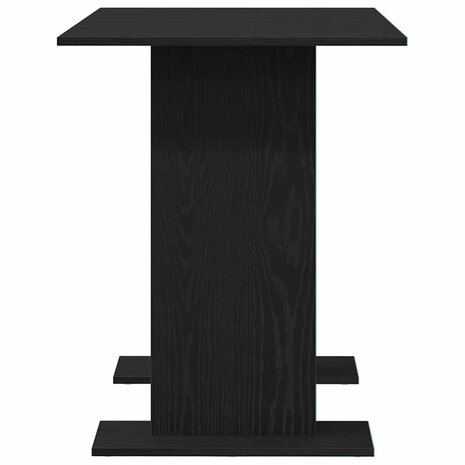 Eettafel 110x60x75 cm bewerkt hout zwart eikenkleurig 5