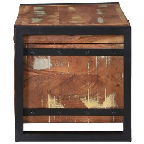 Opbergkisten 60x30x30cm van Massief Gerecycled Hout en Metaal 5