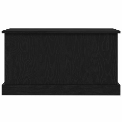 Opbergkist 70x40x38 cm bewerkt hout zwart eikenkleurig 6