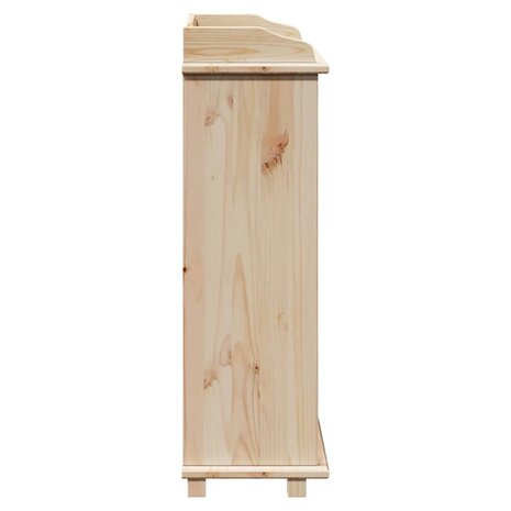 Wijnrek 90x60x30 cm Massief Hout Van Den 6