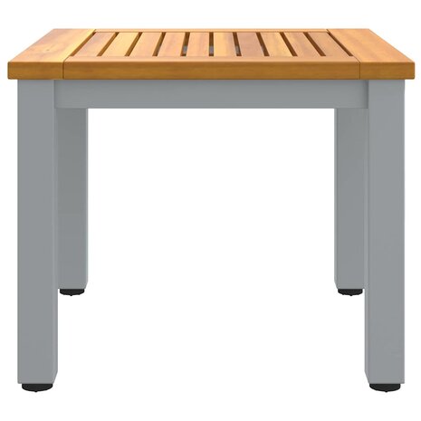 Tuin Bijzettafel 45x45x38 cm Van Massief Acacia Hout 6