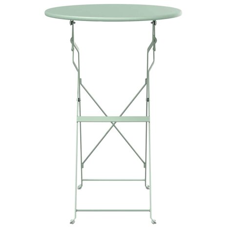 Bistrotafel Licht munt Ø50x71 cm Poedercoating staal 4