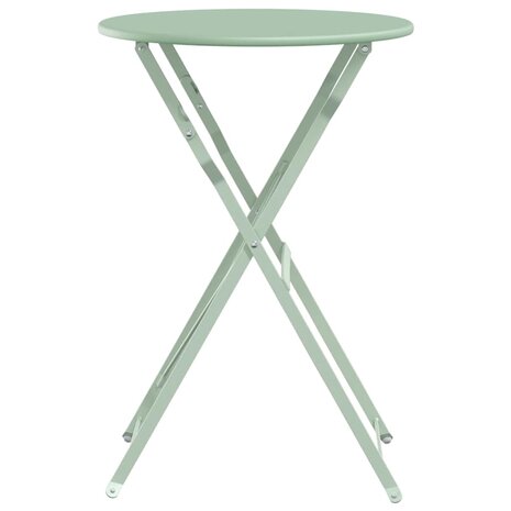 Bistrotafel Licht munt Ø50x71 cm Poedercoating staal 5