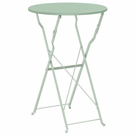 Bistrotafel Licht munt Ø50x71 cm Poedercoating staal 6