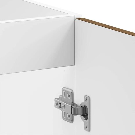 Keukenkast Kalmar 2 pcs Bruin 80 x 46 x 81.5 cm Bewerkt hout 6