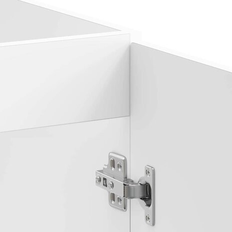 Keukenkast met opslag 2 pcs Wit 80 x 46 x 81.5 cm Bewerkt hout 6