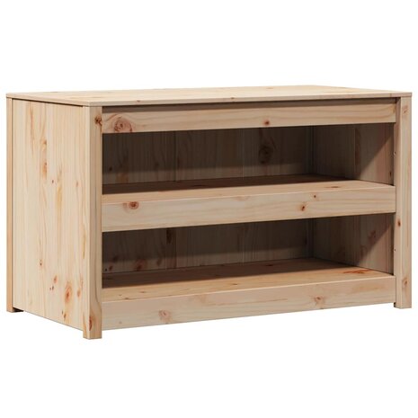 Keukenkast met plank Bruin 106 x 55 x 64 cm Massief grenenhout 2