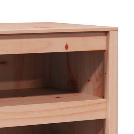 Keukenkast met plank Bruin 106 x 55 x 64 cm Massief grenenhout 8