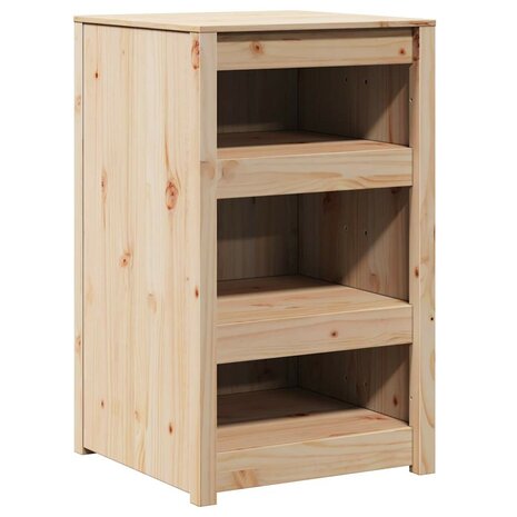 Keukenkast met plank Bruin 55 x 55 x 92 cm Massief grenenhout 2