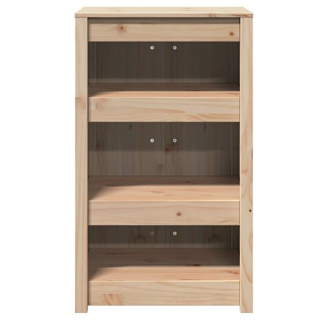 Keukenkast met plank Bruin 55 x 55 x 92 cm Massief grenenhout 5