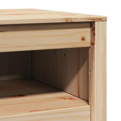 Keukenkast met plank Bruin 55 x 55 x 92 cm Massief grenenhout 8
