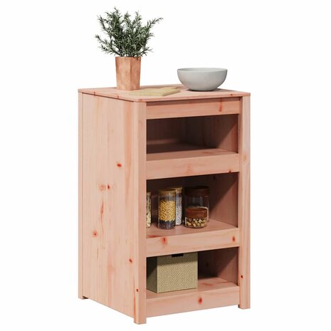 Keukenkast met plank Bruin 55 x 55 x 92 cm Massief grenenhout 3