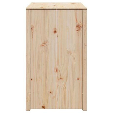 Keukenkast met plank Bruin 106 x 55 x 92 cm Massief grenenhout 6