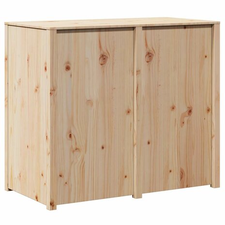 Keukenkast met plank Bruin 106 x 55 x 92 cm Massief grenenhout 7