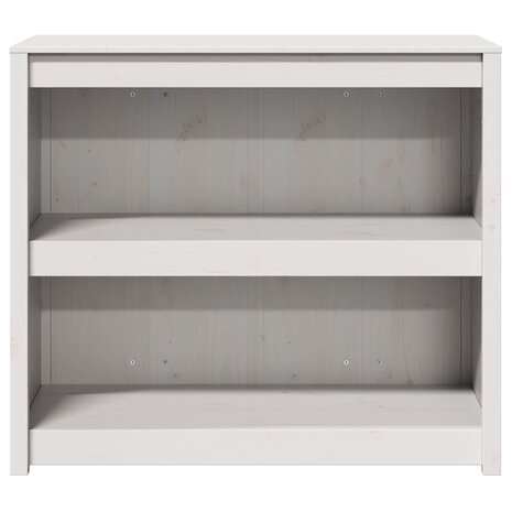 Keukenkast met plank Wit 106 x 55 x 92 cm Massief grenenhout 5